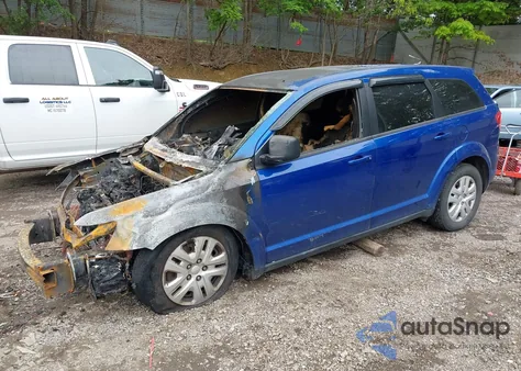 2015 Dodge Journey American Value Pkg from USA, damaged, VIN 3C4PDCAB7FT637399